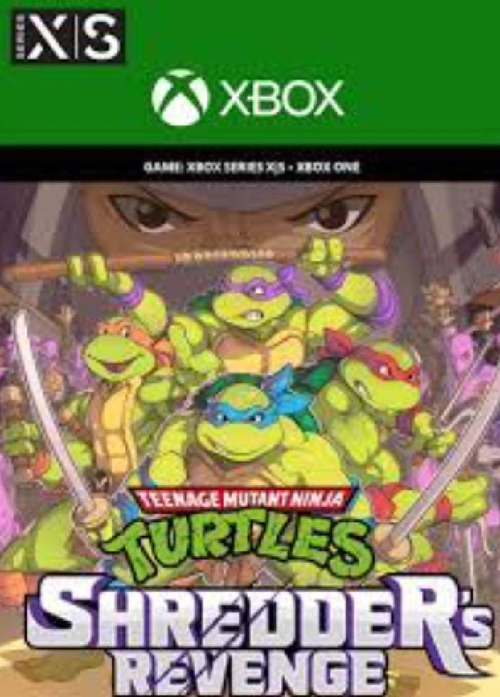 TEENAGE MUTANT NINJA TURTLES: SHREDDER´S REVENGE✅XBOX🔑