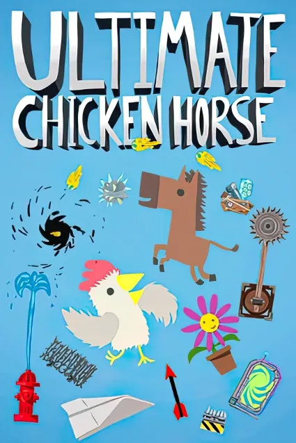 Ultimate Chicken Horse (Аренда Steam) Онлайн