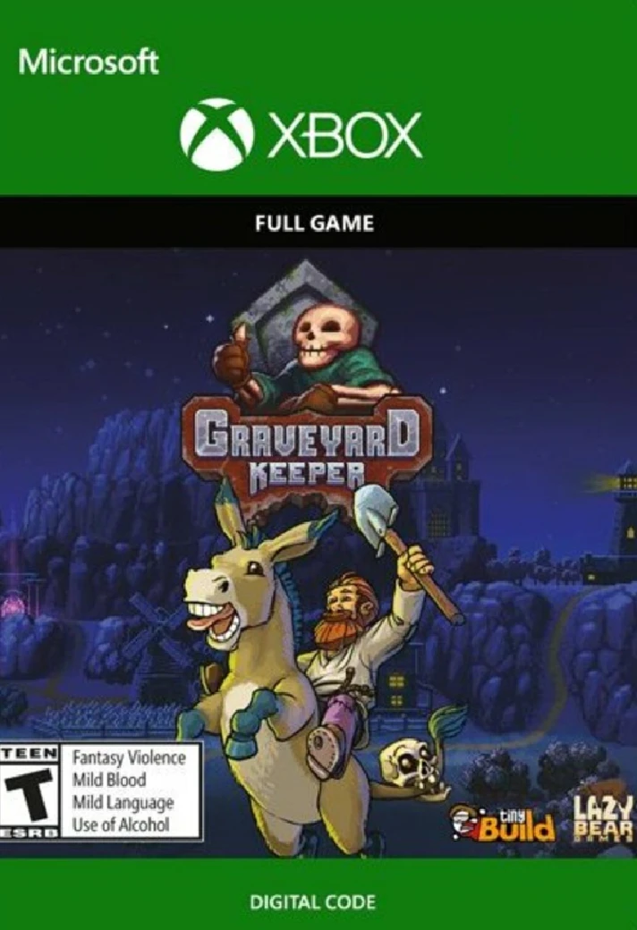 GRAVEYARD KEEPER ✅(XBOX ONE, SERIES X|S) KEY🔑