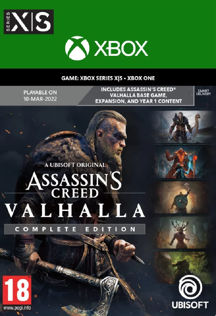 ASSASSIN´S CREED VALHALLA COMPLETE EDITION ✅XBOX KEY🔑