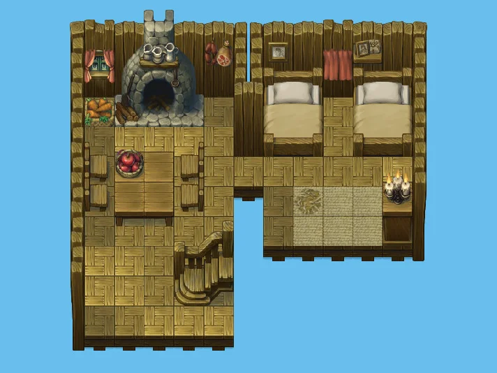 RPG Maker MZ - Grid Map Tiles  RPG Maker Edition DLC