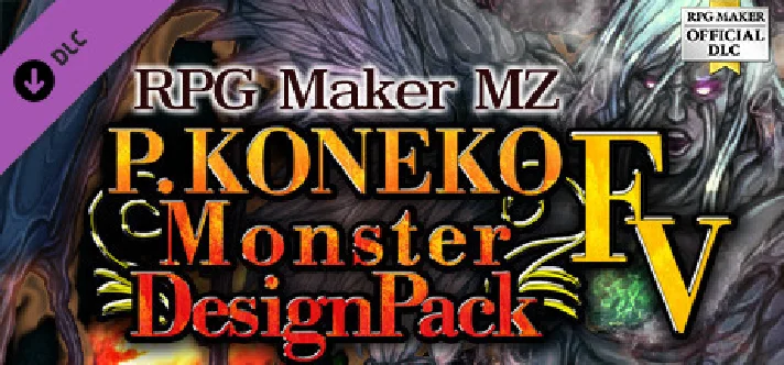 RPG Maker MZ - P. KONEKO Monster Design Pack FV DLC