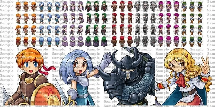 RPG Maker MZ - VX Ace ＆ XP Hero Pack DLC * STEAM RU ⚡