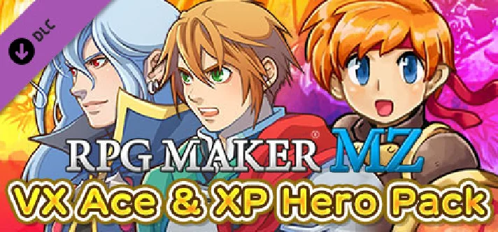 RPG Maker MZ - VX Ace ＆ XP Hero Pack DLC * STEAM RU ⚡