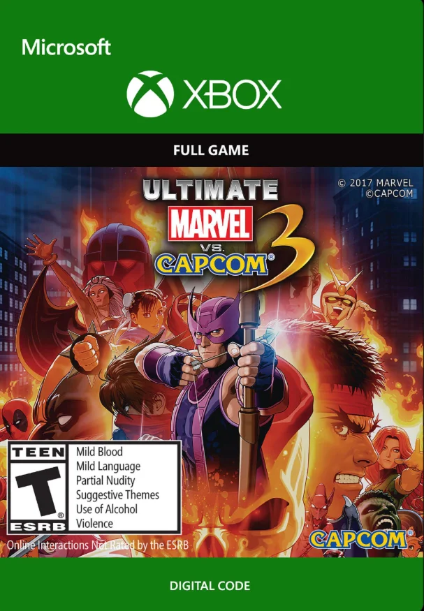 ULTIMATE MARVEL VS. CAPCOM 3 (XBOX ONE, X|S) КЛЮЧ