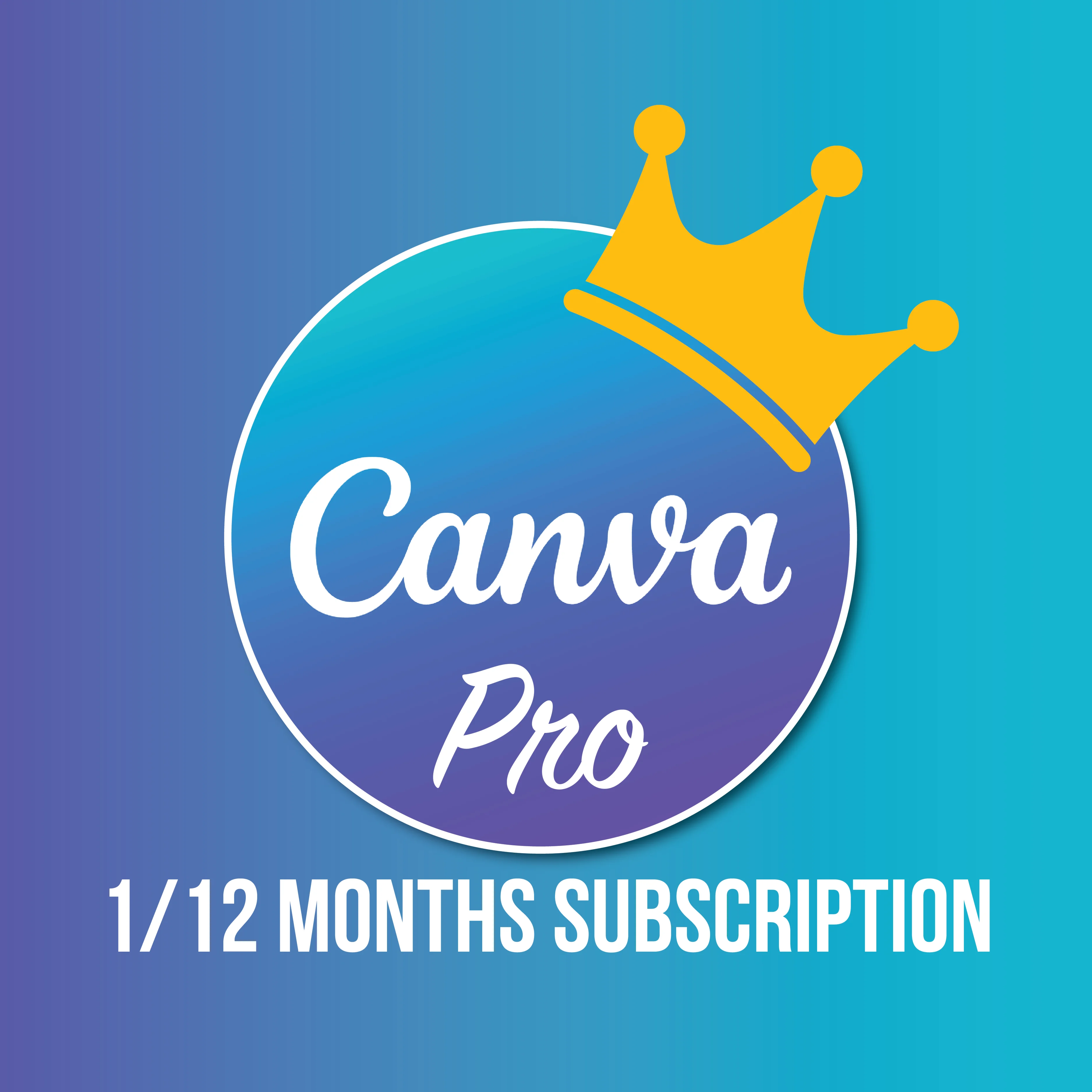  Canva Pro Edu to your own account | 1/12 months 