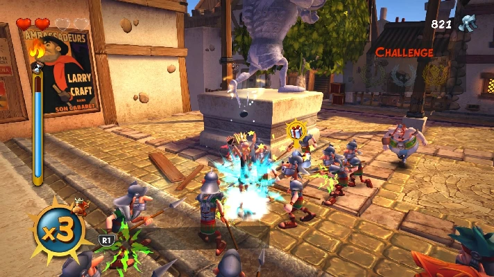 ROMAN RUMBLE IN LAS VEGUM - ASTERIX & OBELIX XXL 2�