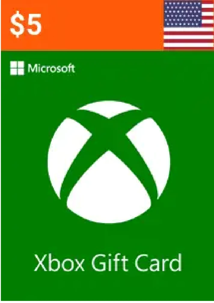 ✅Xbox Microsoft Gift Card 5 USD💲🔑(USA)