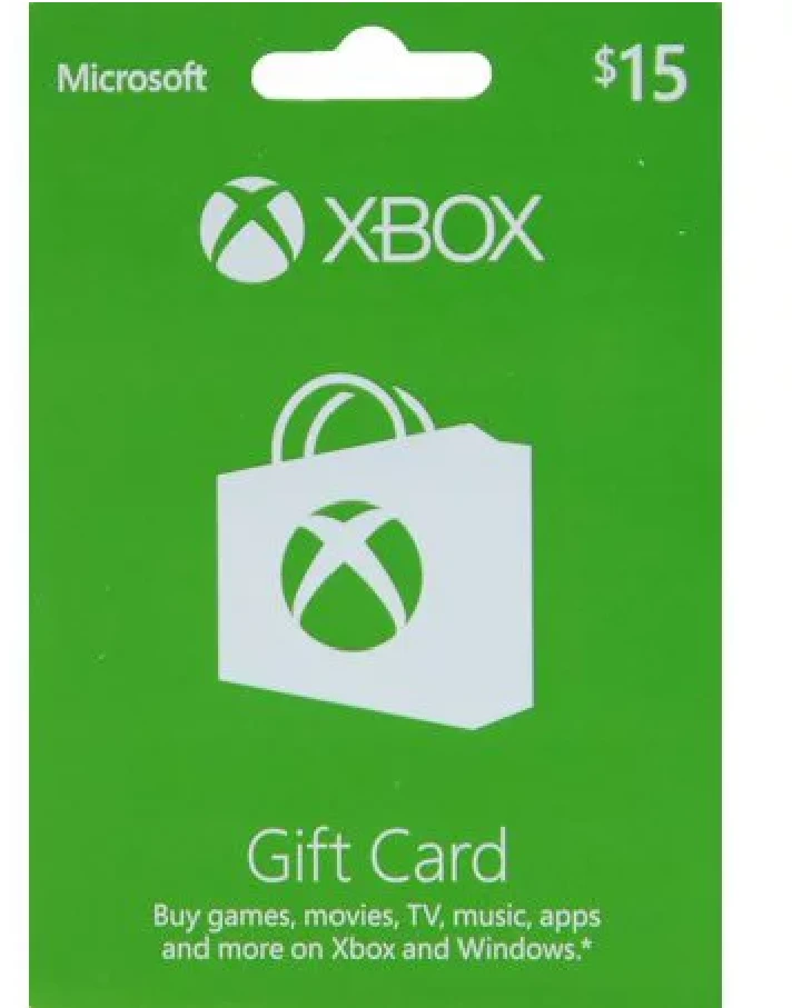 ✅Xbox Microsoft Gift Card 15 USD💲🔑(USA)