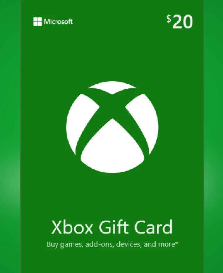 ✅Xbox Microsoft Gift Card 20 USD💲🔑(USA)