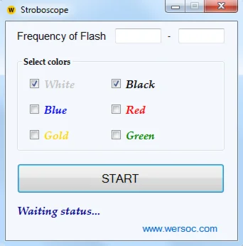 Стробоскоп на мониторе / Stroboscope