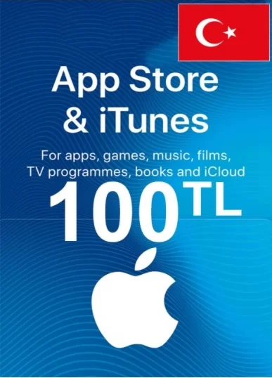 Подарочная карта Apple iTunes ТУРЦИЯ100 лир[0%]