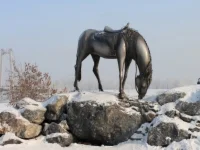 Памятник белой лошади
