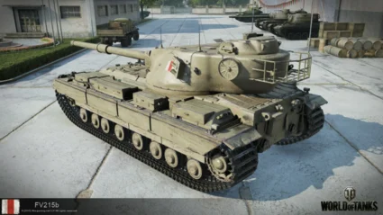 FV215B В АНГАРЕ - WORLD OF TANKS – LESTA.RU