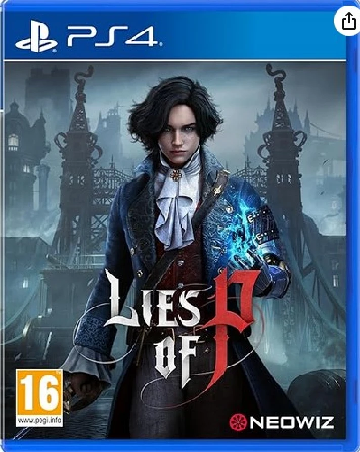 Lies of P PS4™ и для PS5™   Rent 5 days