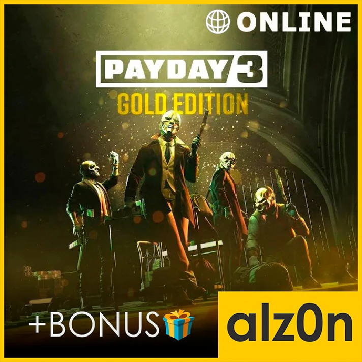 🟥Payday 3 Gold Edition + 450 games🧿PC | ONLINE