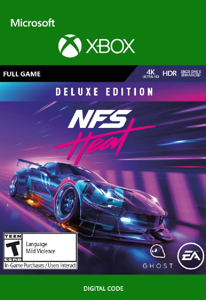 NEED FOR SPEED: HEAT DELUXE EDITION ✅XBOX KEY🔑