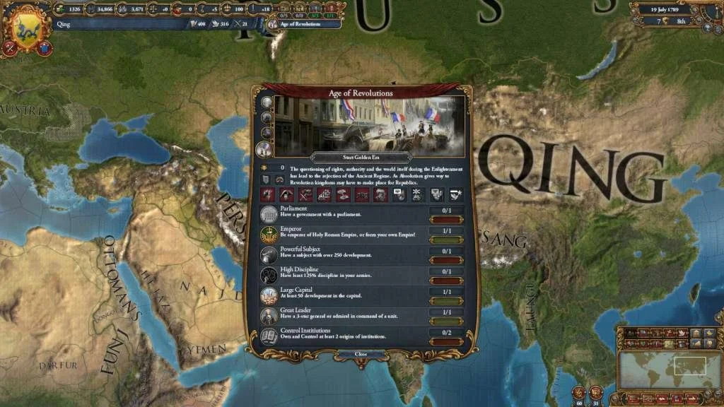  Europa Universalis IV - Mandate of Heaven Expansion 