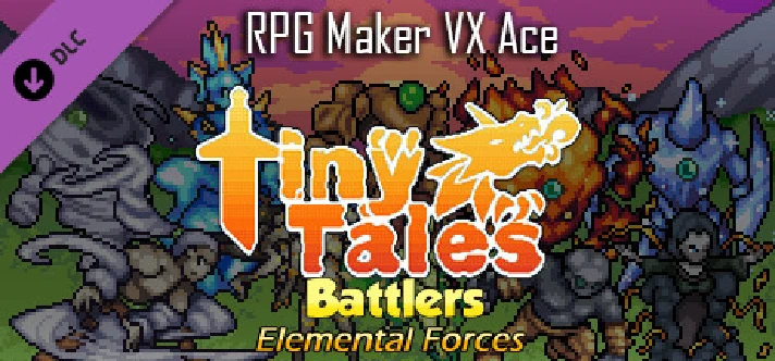 RPG Maker VX Ace - MT Tiny Tales Battlers - Elemental F