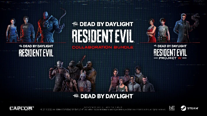 🎁DBD - Resident Evil: Collaboration Bundle🌍ROW✅AUTO