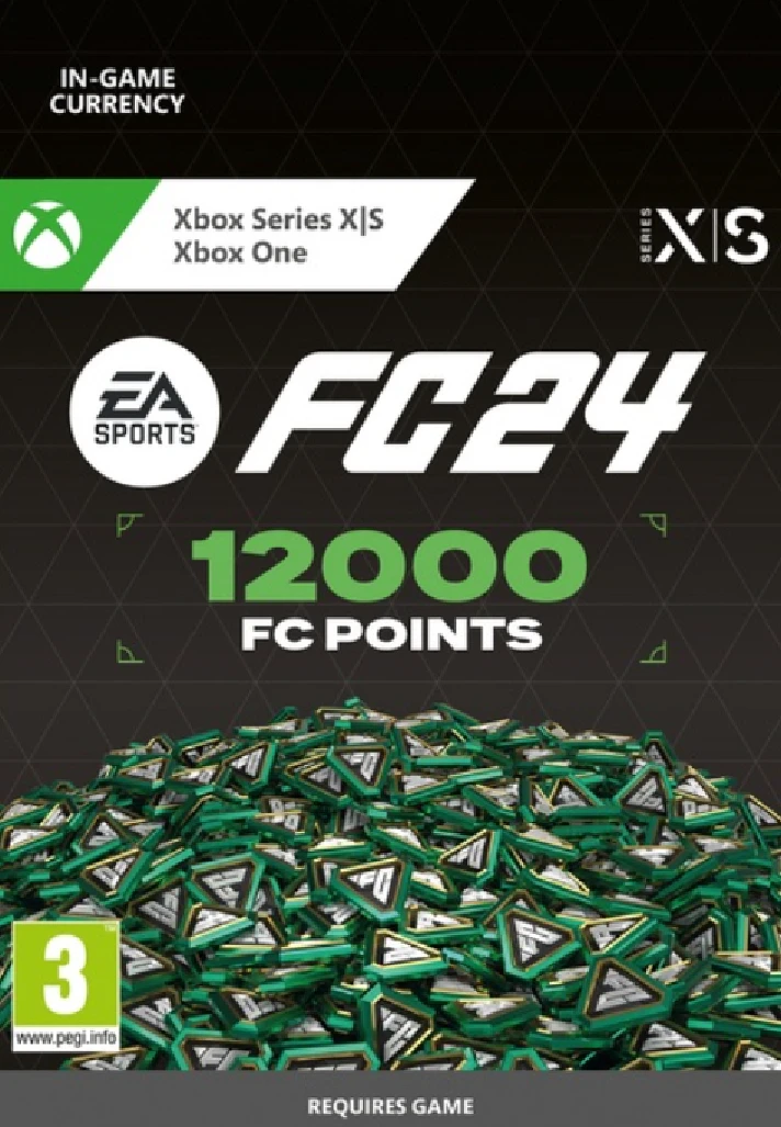 EA SPORTS FC 24 POINTS 12000✅(XBOX ONE, X|S) KEY🔑