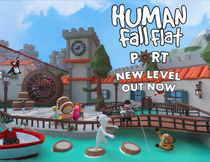 Human Fall Flat / STEAM KEY 🔥