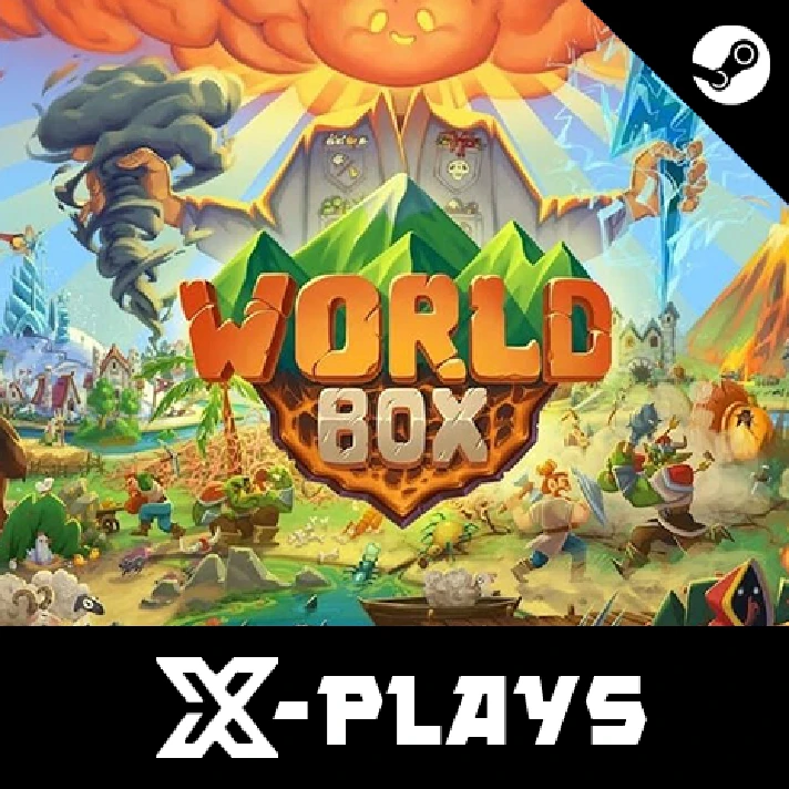 🔥 WORLDBOX - GOD SIMULATOR + GAMES | FOREVER | STEAM