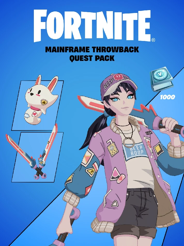 🌍Fortnite - Mainframe Throwback Quest Pack XBOX KEY🔑