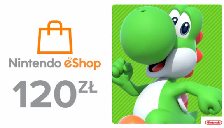 ✅Nintendo Gift Card - zł 120 PLN 🇵🇱 (region Poland)