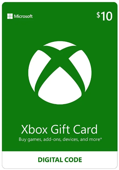 Xbox Microsoft Gift Card 10 $ USD США + ПОДАРОК 