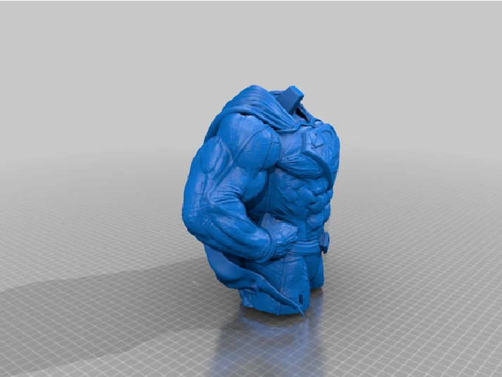 BIZARRO BUST: TESTED AND READY FOR 3D PRINTING