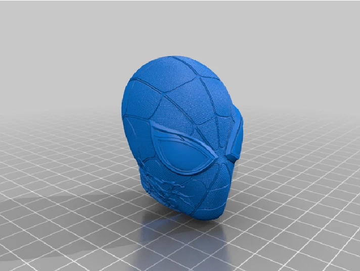 MARVEL SPIDERMAN BUST: TESTED AND READY FOR 3D PRINTING