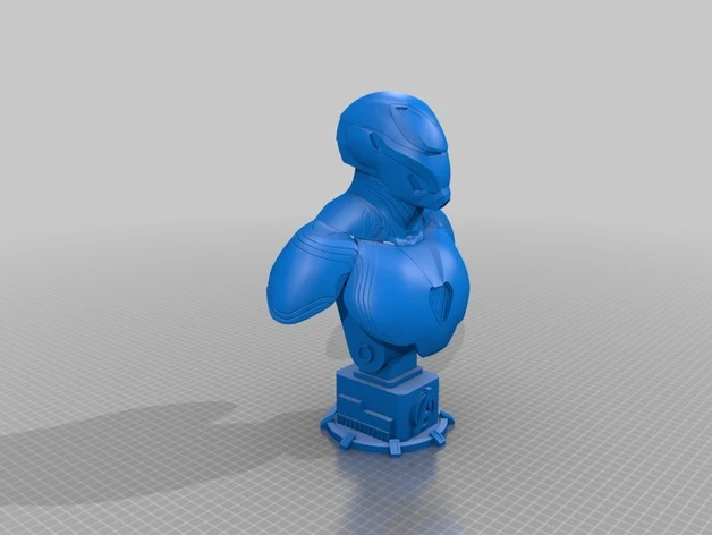 IRON MAN MARK 50 BUST: TESTED AND READY FOR 3D PRINTING