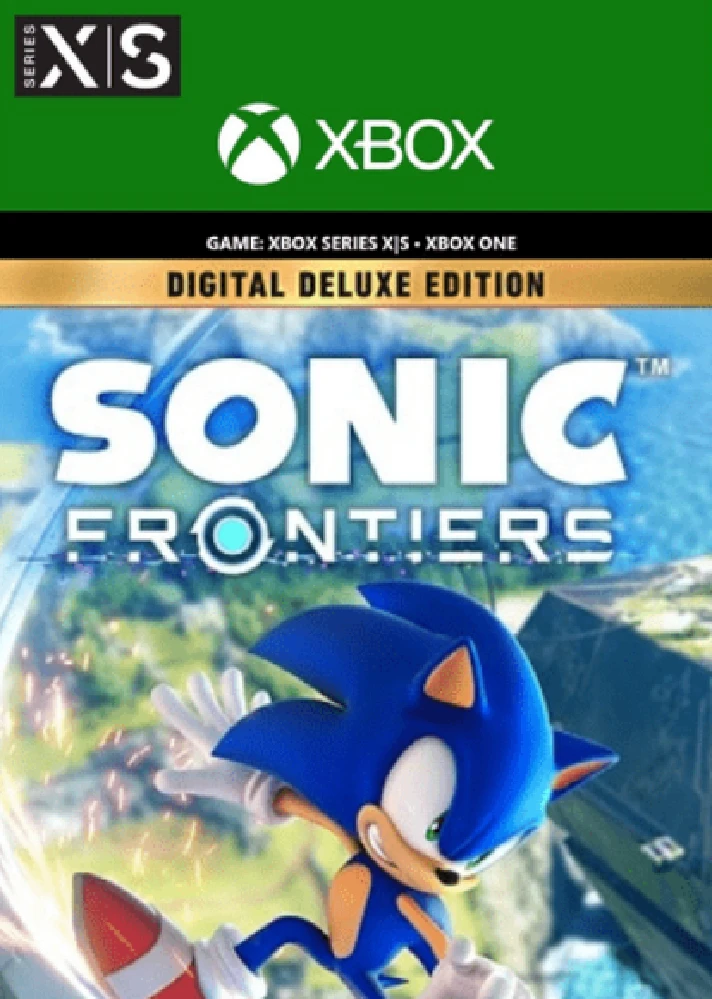 SONIC FRONTIERS DELUXE ✅(XBOX ONE, SERIES X|S) KEY🔑