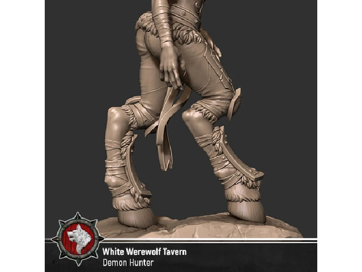 DEMON HUNTER - WOW: TESTED AND READY FOR 3D PRINTING