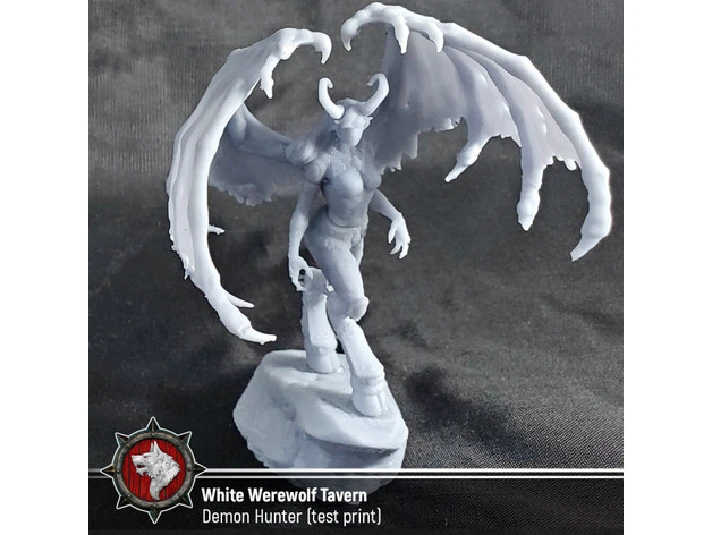 DEMON HUNTER - WOW: TESTED AND READY FOR 3D PRINTING