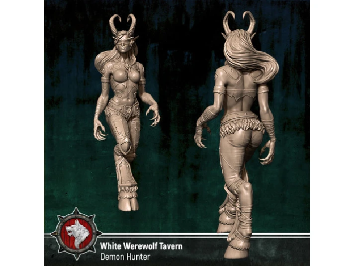 DEMON HUNTER - WOW: TESTED AND READY FOR 3D PRINTING