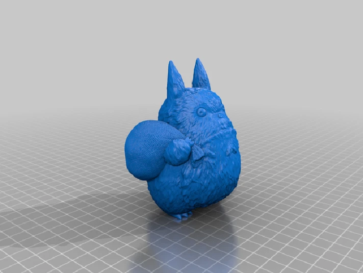 MEDIUM TOTORO: TESTED AND READY FOR 3D PRINTING