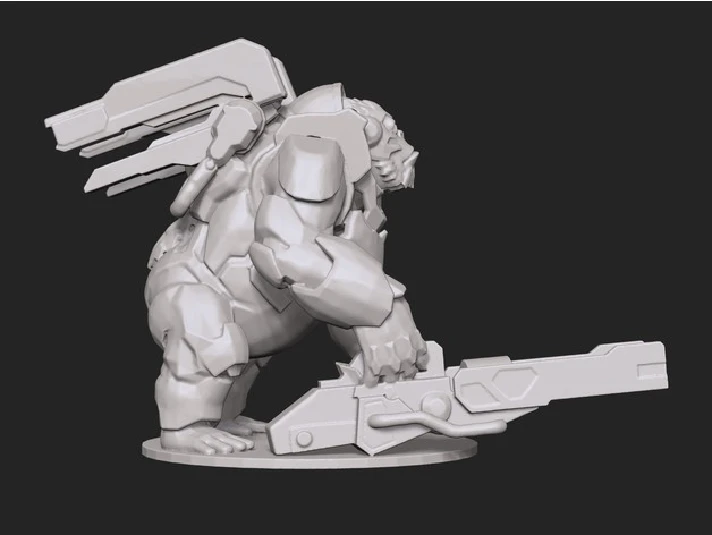 WINSTON OVERWATCH: TESTED AND READY FOR 3D PRINTING