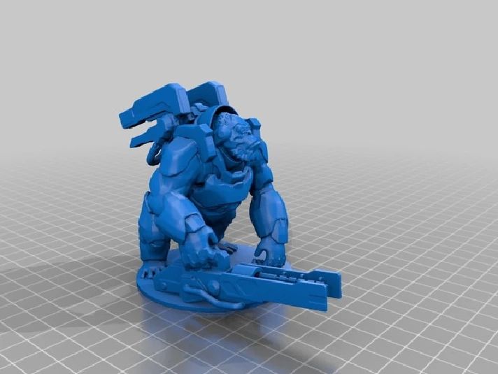 WINSTON OVERWATCH: TESTED AND READY FOR 3D PRINTING