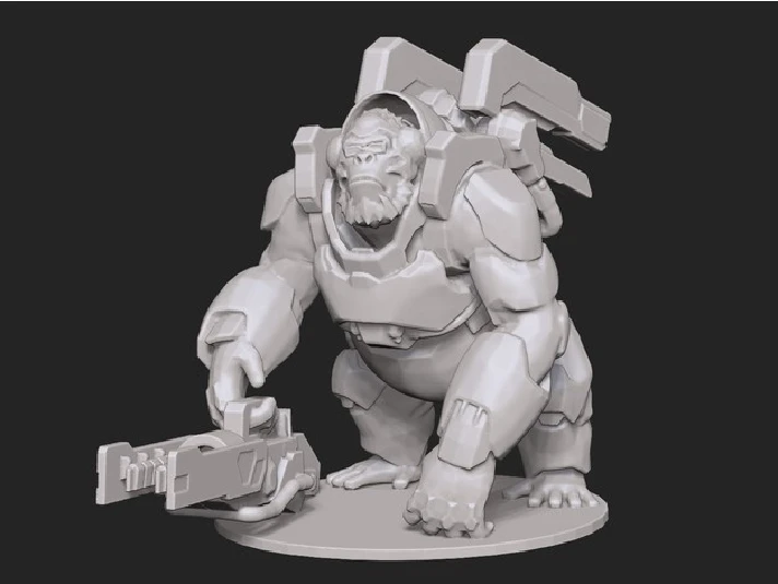 WINSTON OVERWATCH: TESTED AND READY FOR 3D PRINTING