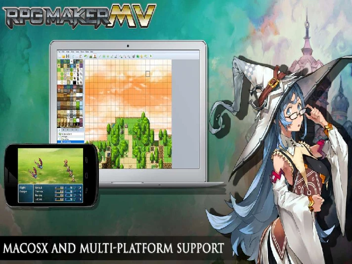 🍬 RPG Maker MV 🍸 Steam Key 🍣 Worldwide