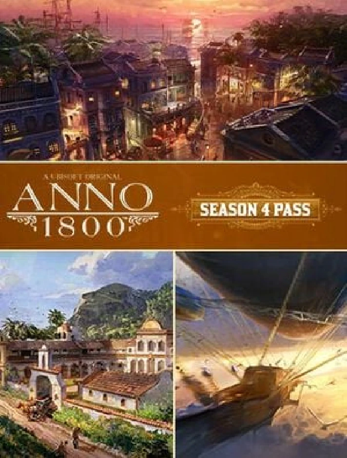 Anno 1800 SEASON 1-2-3-4 PASS ❗DLC❗ - PC ❗RU❗