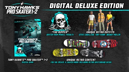 Tony Hawk's™ Pro Skater™ 1 + 2 - Deluxe Edition Steam