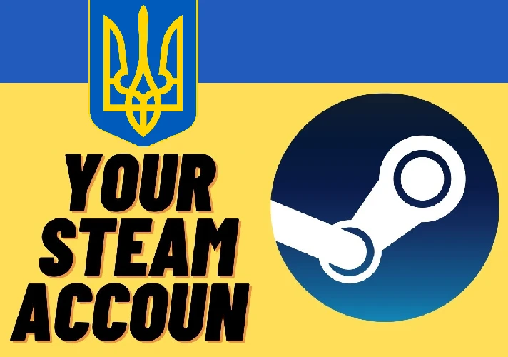 ✅ NEW STEAM ACCOUNT (Region of Ukraine) 🔥