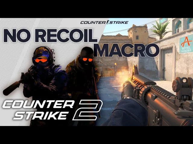 ️CS2 AK-47 и M4A4 Макрос для мышек A4Tech BLOODY️