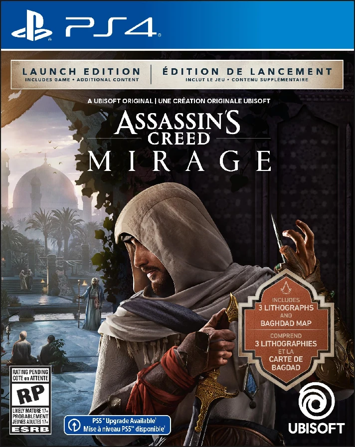 🎮Assassin´s Creed® Mirage PS4™ & PS5™  Rent 5 days🟢