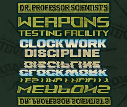 Dr Professor Scientist's Weapons Testing Facility Key