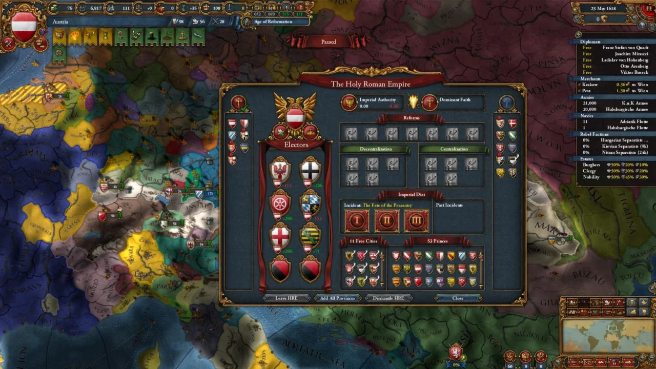  Europa Universalis IV - Emperor Content Pack DLC