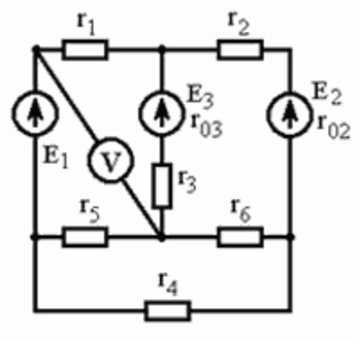 Task 013006-0000-0001 (judgment of ElektroHelp). Calculation of complex DC circuit.